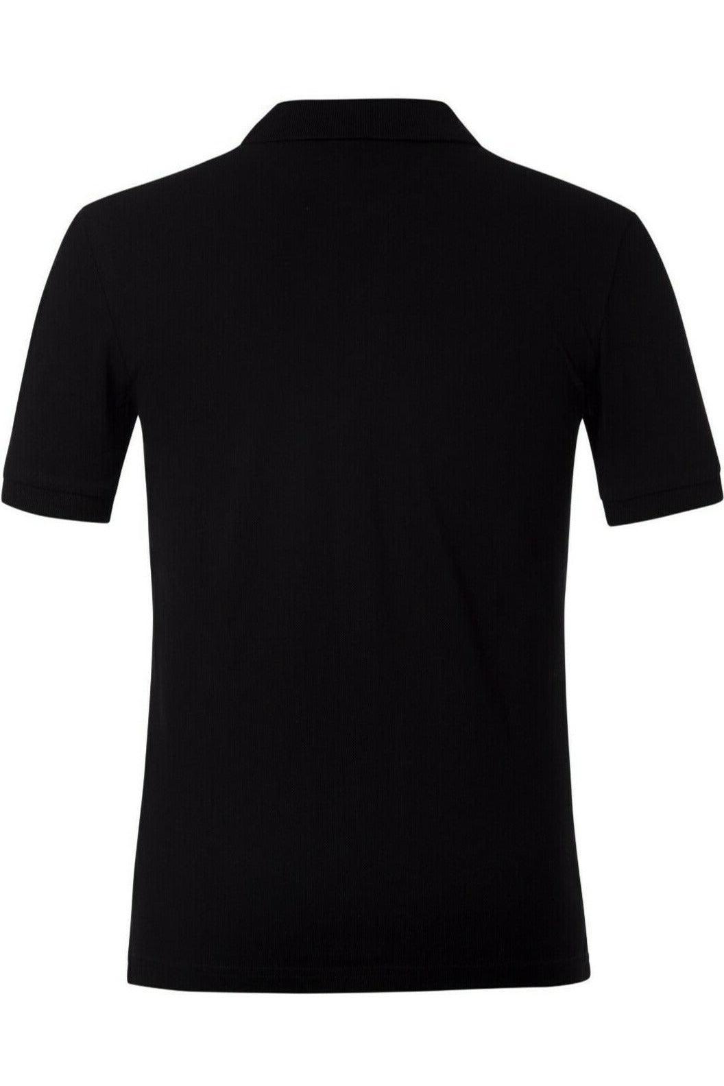 Burberry Polo Shirt In Black - Giltenergy