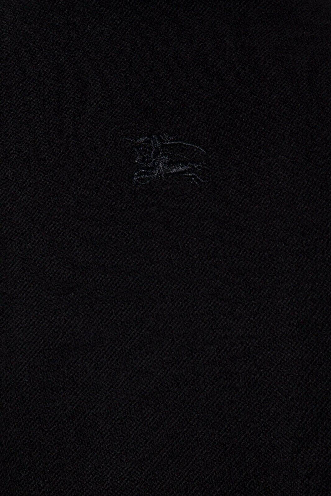 Burberry Polo Shirt In Black - Giltenergy