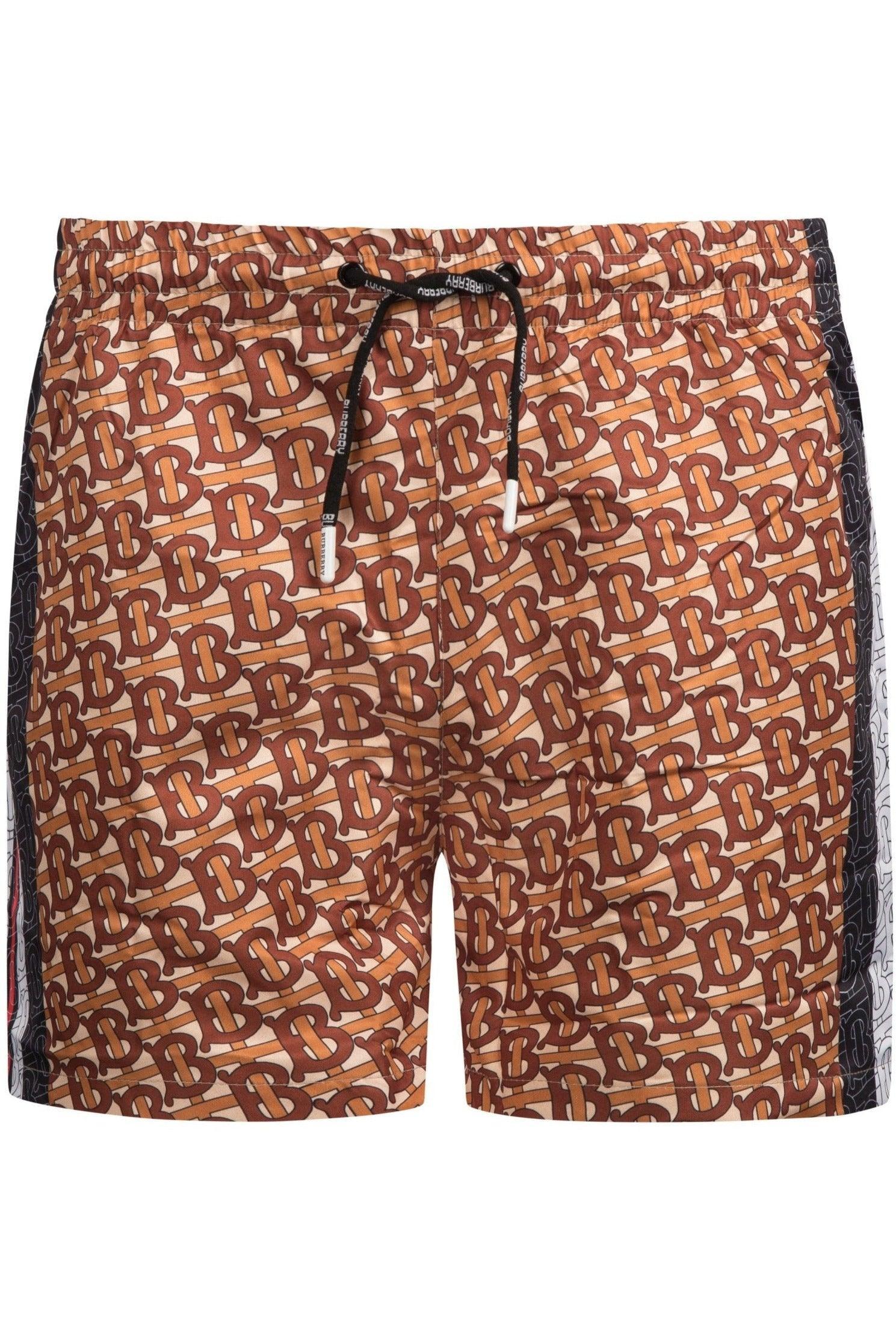 Burberry Men's Swim Shorts In Beige