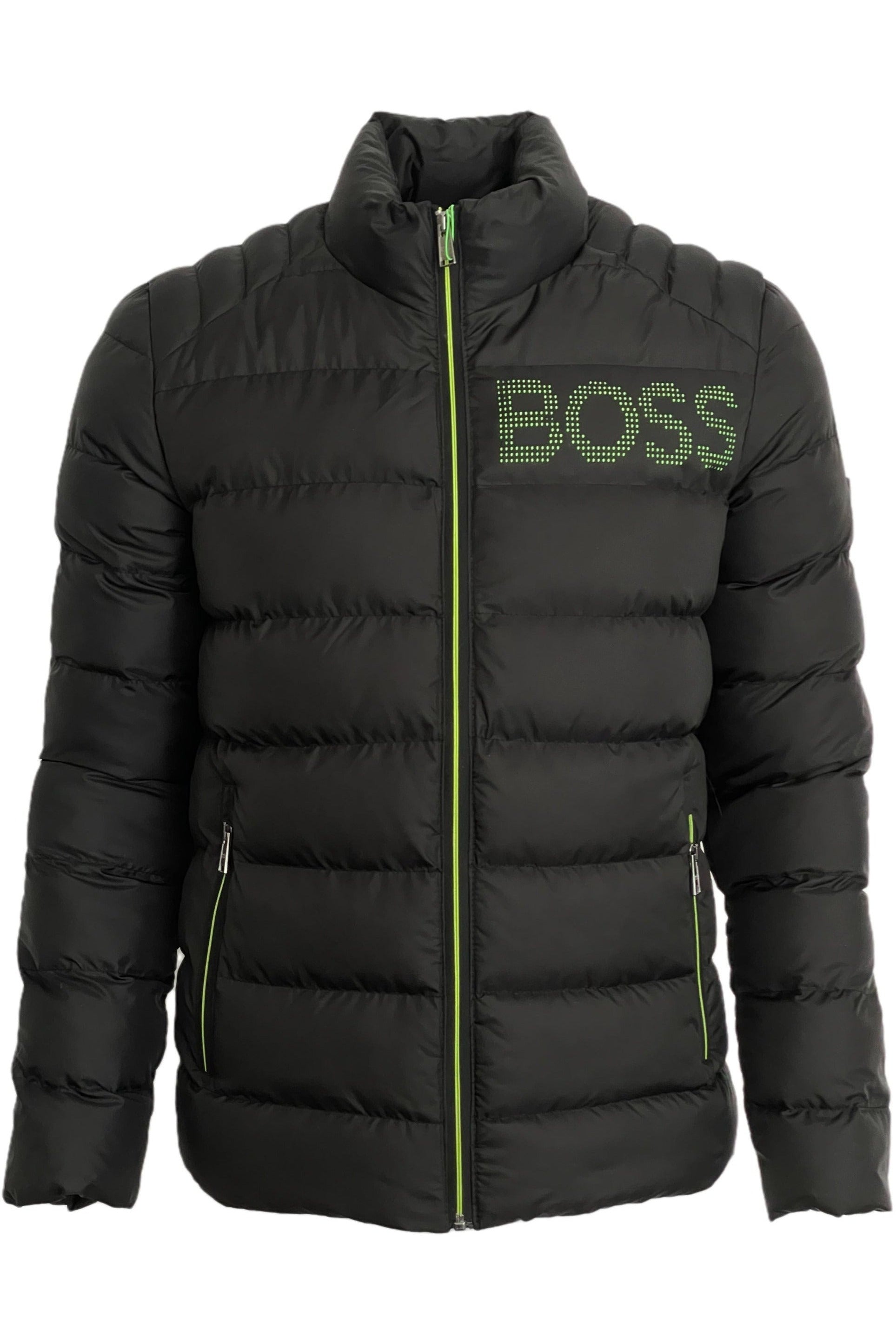 solid Pasture Strålende Hugo Boss Puffer Jacket in Black – Giltenergy