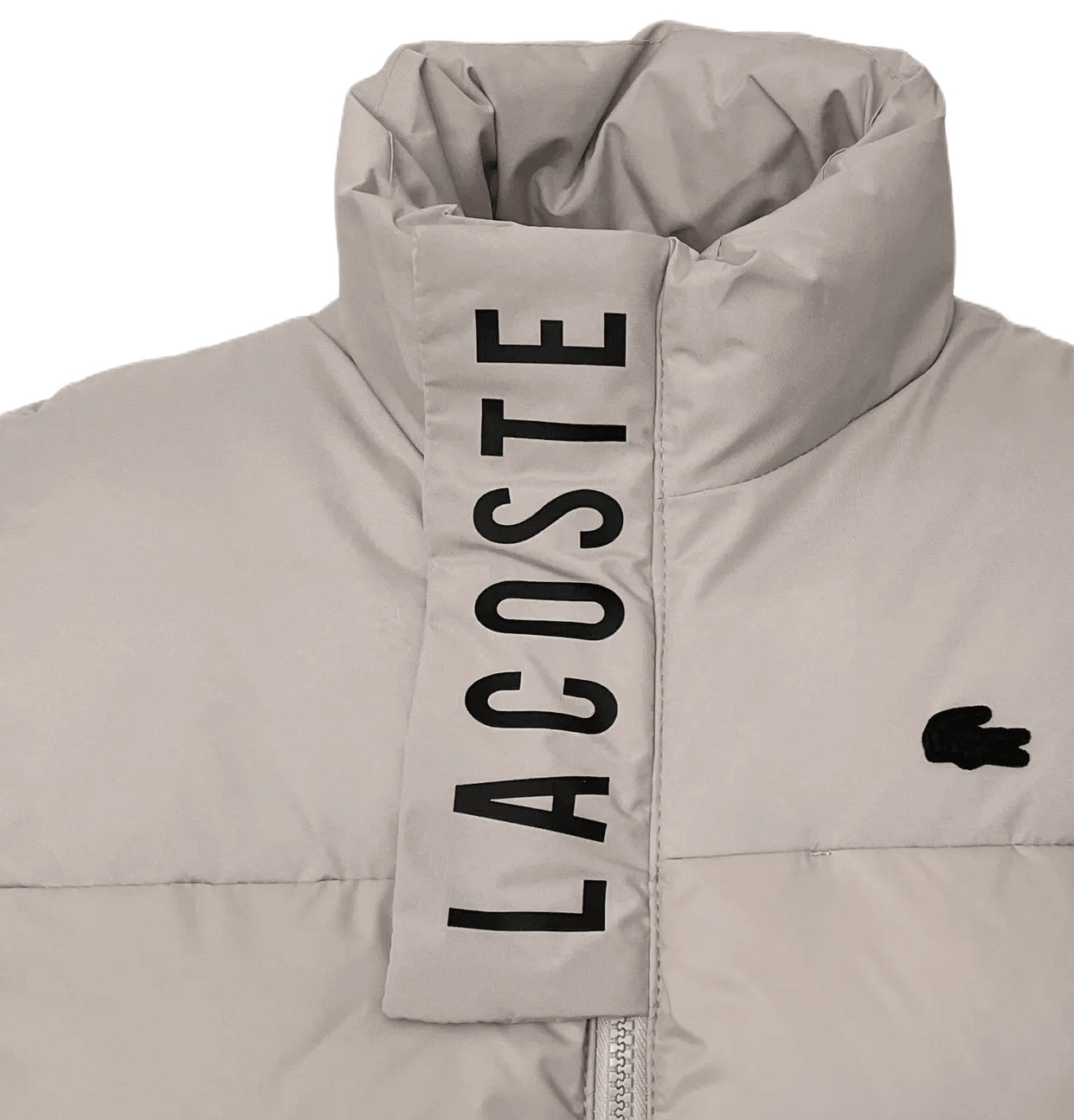 Lacoste Men Body Warmer In Beige - Giltenergy