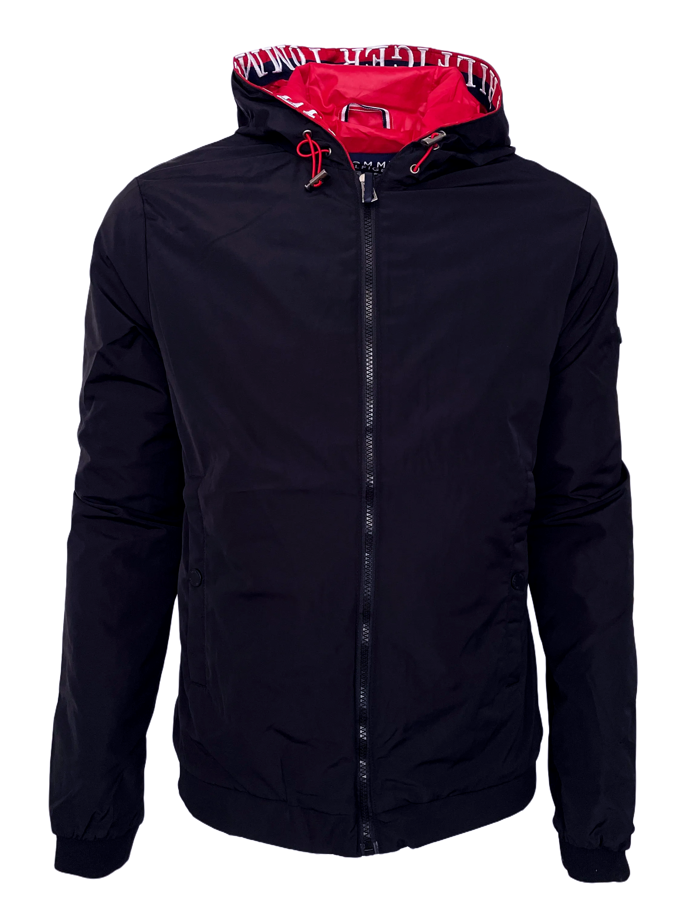 Tommy Hilfiger Hoodie Jacket In Navy