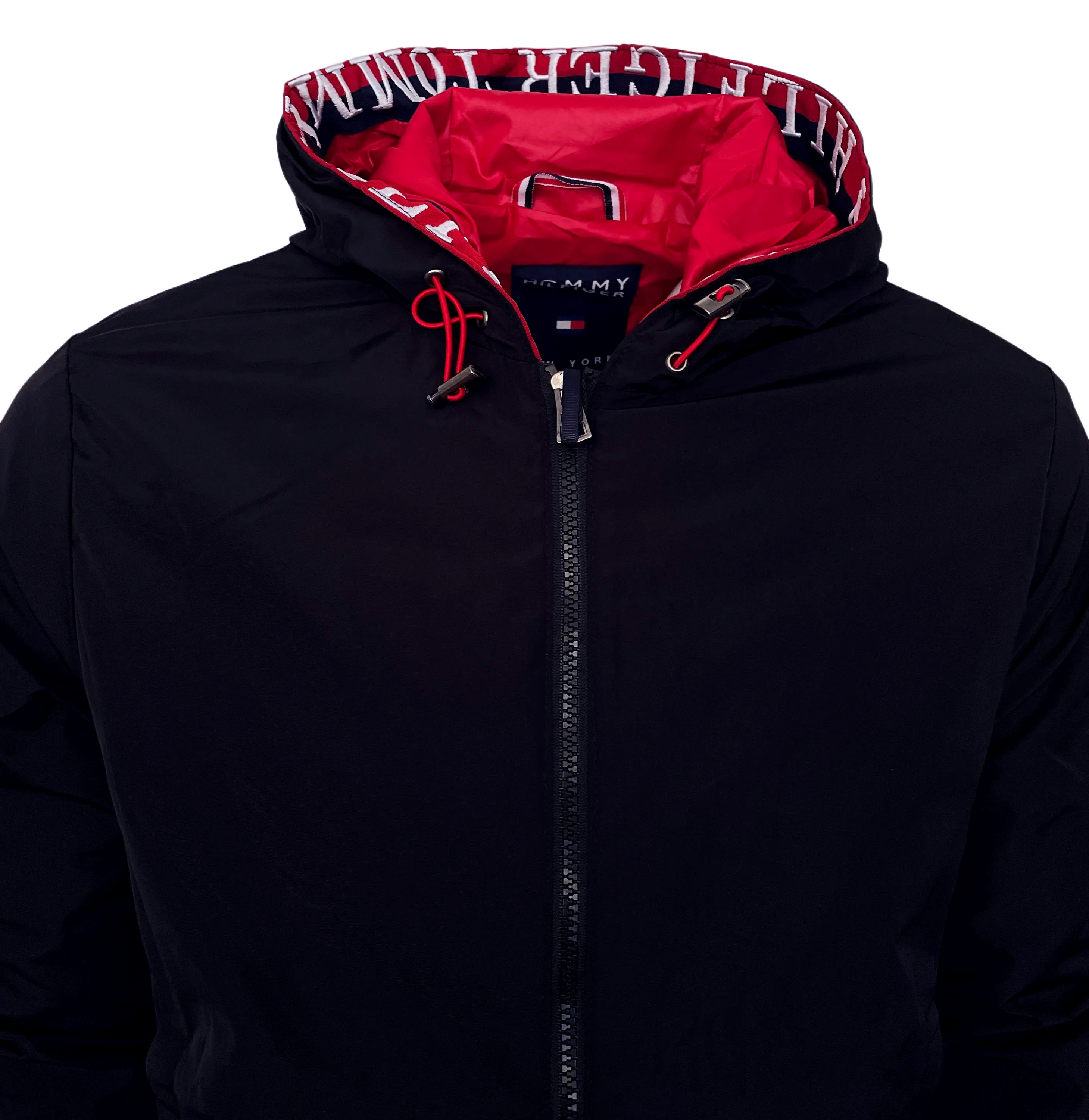 Tommy Hilfiger Hoodie Jacket In Navy
