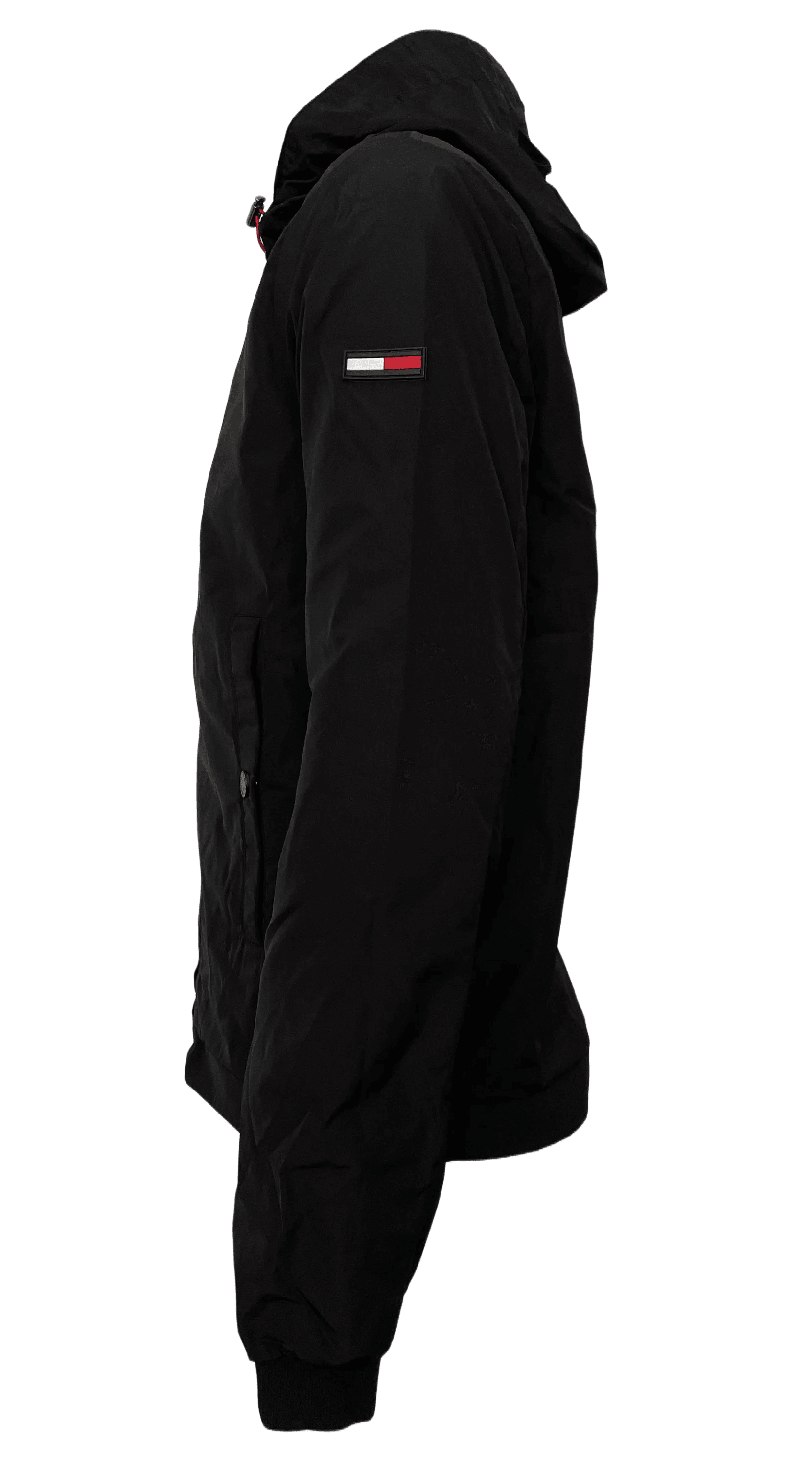 Tommy Hilfiger Hoodie Jacket In Black - Giltenergy