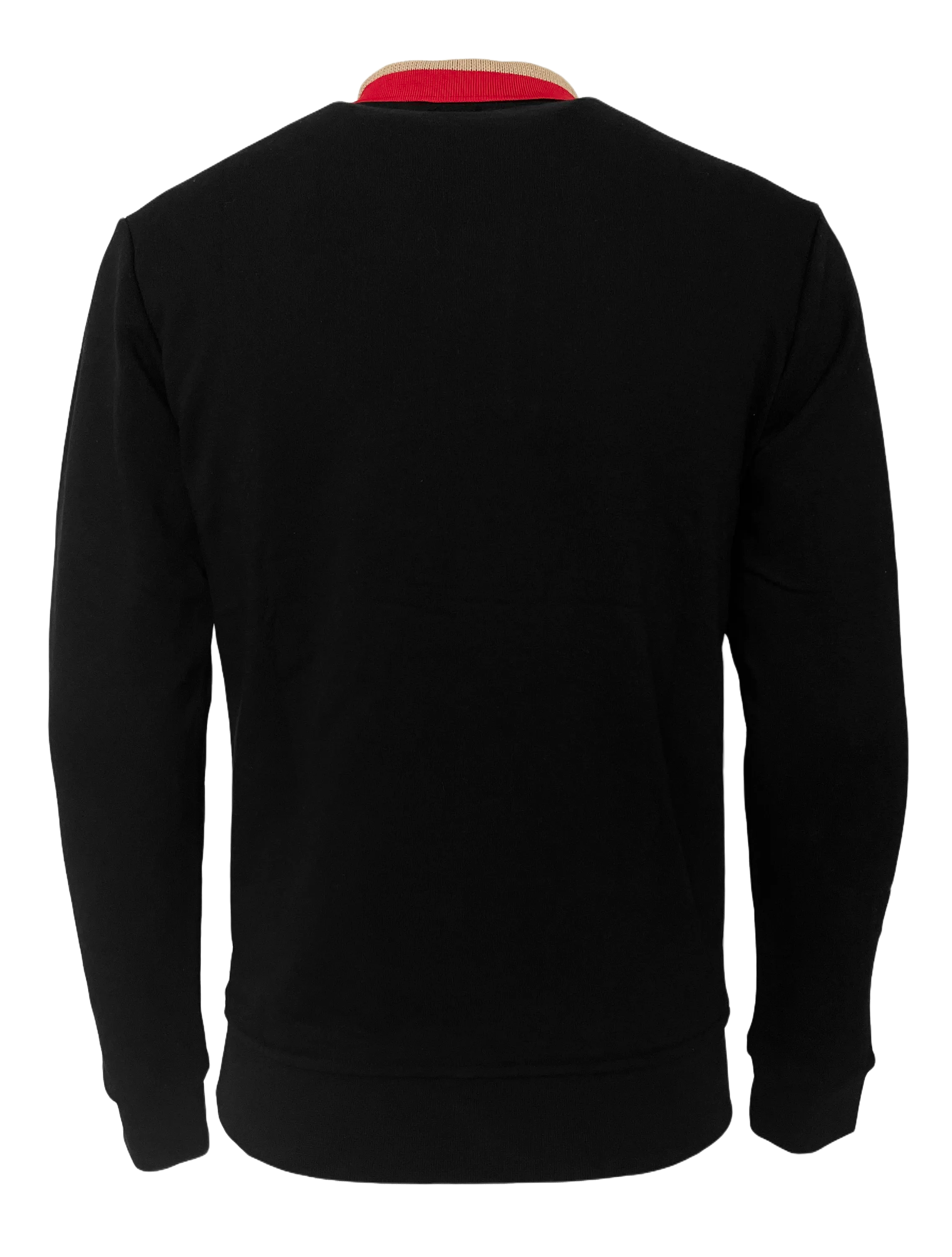 Burberry Long-sleeve Cotton Polo Shirt