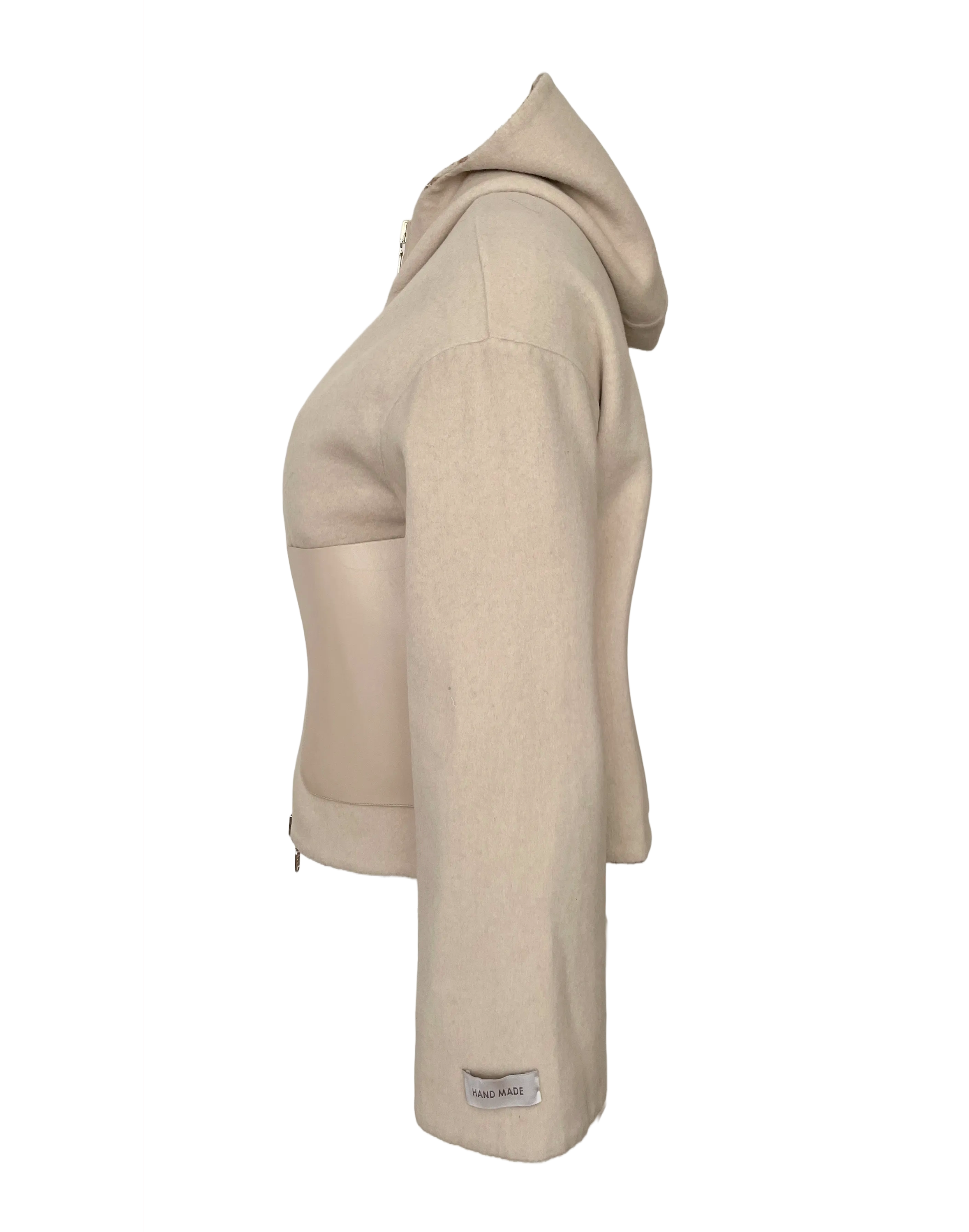 Fendi Women Double Sided Fleece Wool Jacket