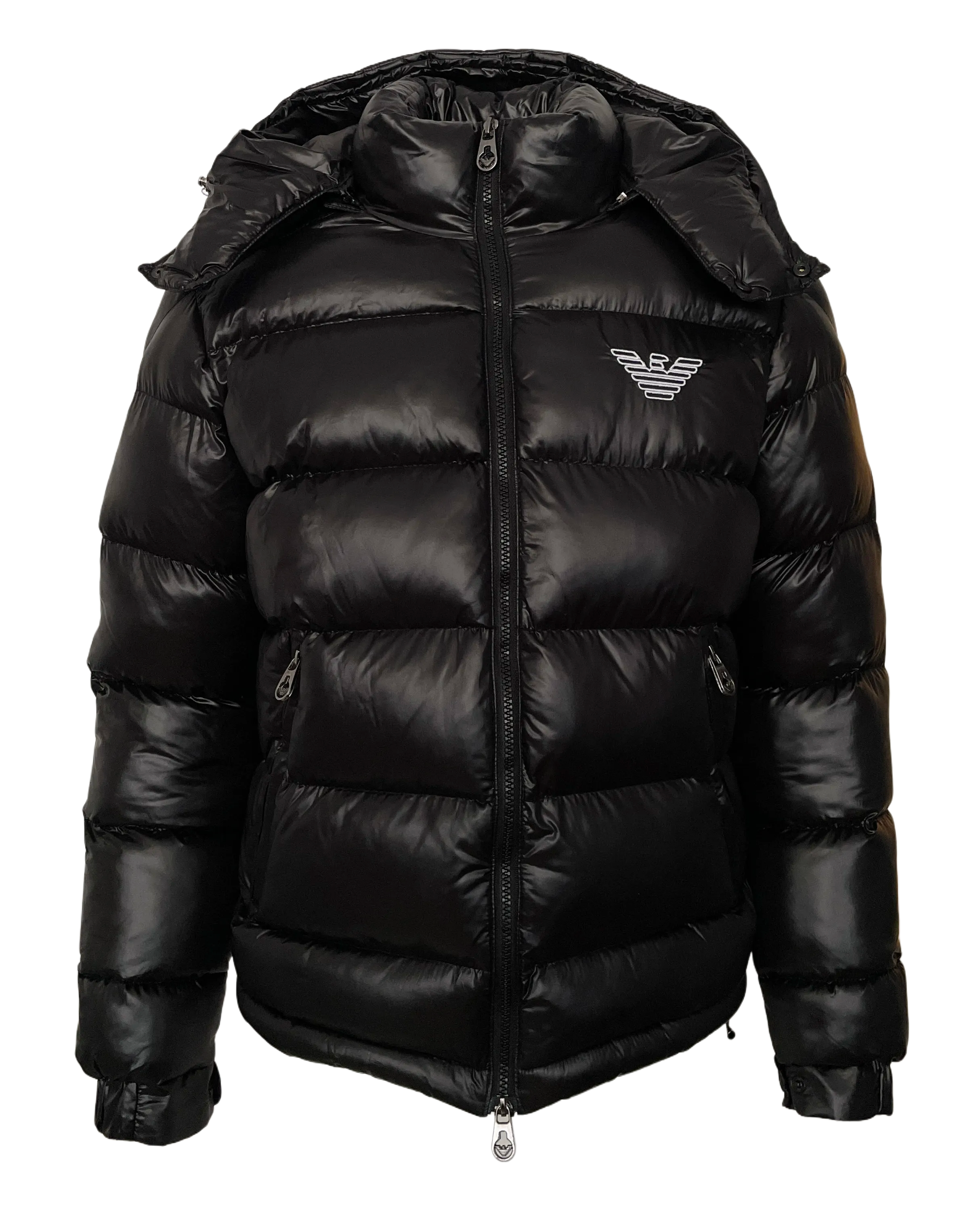 Emporio Armani Men's Black Puffer Jacket