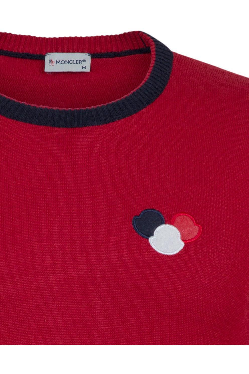 Moncler Men's Sweater In Red