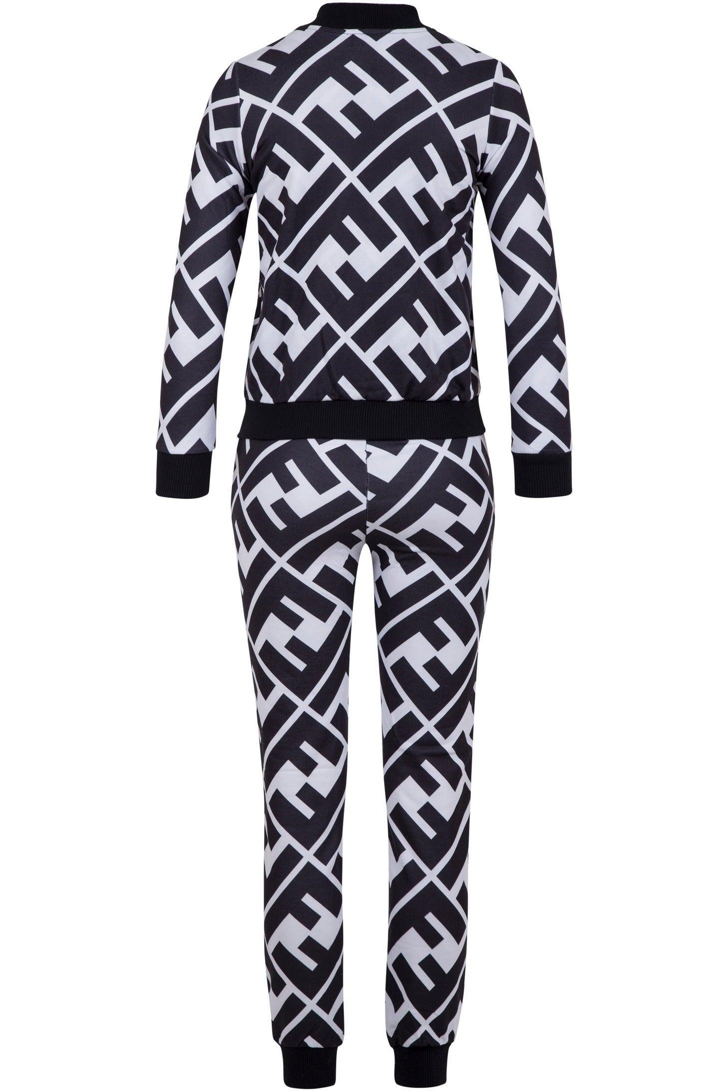 Fendi tracksuit black online