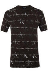Calvin Klein Black Men's T-Shirt 100% Cotton