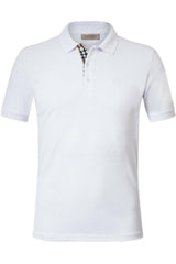 Burberry Men Polo Shirt Material Cotton