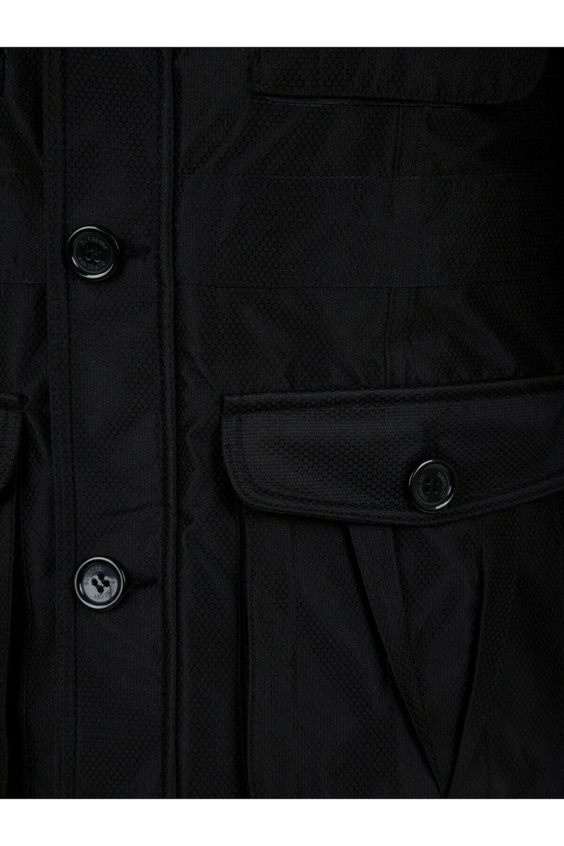 Burberry Black Winter Jacket Slim Fit Size !