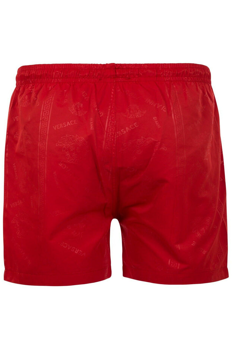 Versace  Red Swim Shorts Season Summer