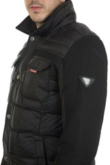 Prada Black Winter Jacket Closure: Button, Zip