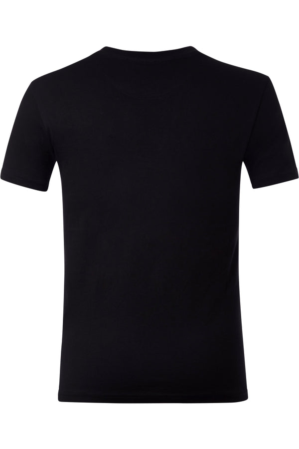 Moncler Men T-Shirt Color Black Material Cotton