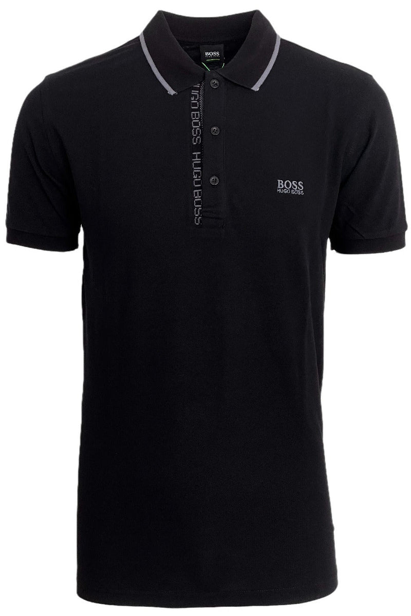 Hugo Boss Polo Shirt In Black