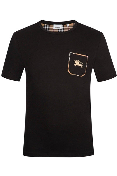 Burberry Men's T Shirt In Black